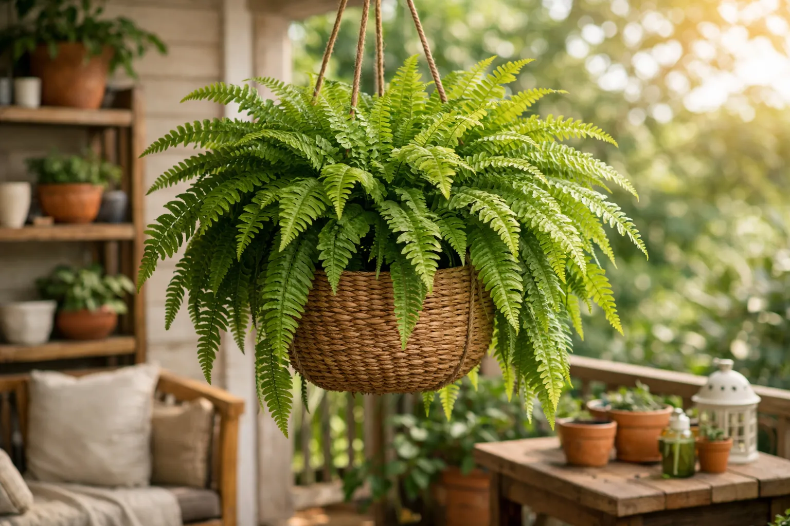 Qual o melhor adubo para Samambaia aplicado em vaso suspenso