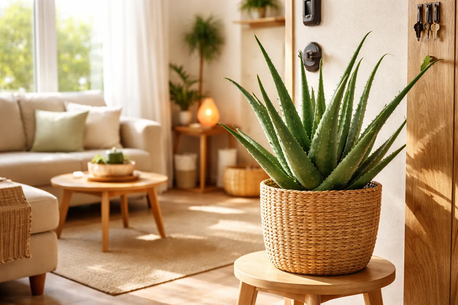 Qual o significado espiritual da Babosa em ambiente interno iluminado